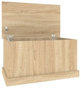 vidaXL Κουτί Αποθήκευσης Sonoma Δρυς 70x40x38 εκ. από Τεχνητό Ξύλο