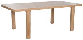 Τραπεζαρία Home ESPRIT Φυσικό Eik 210,5 x 101 x 77 cm