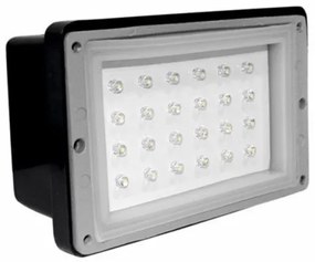 Φωτιστικό Σώμα Ορθογώνιο Χωνευτό LED 1,4W Γκρι 3-9674900 Lumen-3-9674900-Γκρι 3-9674900
