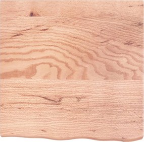 vidaXL Πάγκος Μπάνιου Αν. Καφέ 60x60x(2-6) εκ. Επεξεργ. Μασίφ Ξύλο