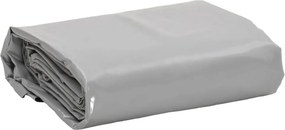 vidaXL Μουσαμάς Γκρι 1 x 2,5 μ. 650 γρ./μ²