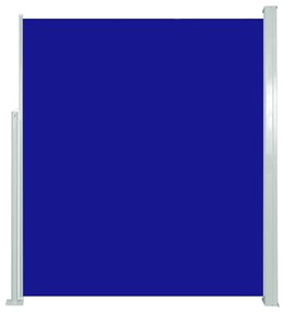 vidaXL Σκίαστρο Πλαϊνό Συρόμενο Μπλε 160 x 500 εκ.