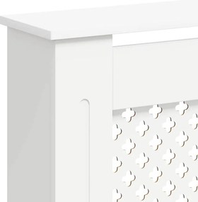 vidaXL Κάλυμμα Καλοριφέρ Λευκό 172 x 19 x 81,5 εκ. από MDF