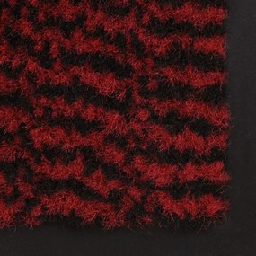 Πατάκι Απορροφητικό Σκόνης Ορθογώνιο Κόκκινο 60x90 εκ. Θυσανωτό - Κόκκινο