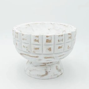 Διακοσμητικό Μπωλ Με Πόδι (Φ24x17.5) Estheti 819-00403