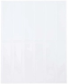 vidaXL Ορθογώνιο Πλακάκι 10 pcs Λευκό 29 x 22.9 εκ.