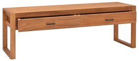 vidaXL Έπιπλο Τηλεόρασης 120 x 40 x 45 εκ. από Μασίφ Ξύλο Teak