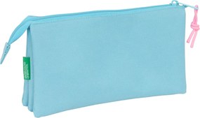 Κασετίνα Benetton Celeste Sky μπλε 22 x 12 x 3 cm