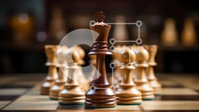 Intra Συλλεκτικό Ξύλινο Παζλ Plywood  4mm - Σκακιέρα με τακτοποιημένα κομμάτια Σε Ξύλινο Κουτί - Διαστάσεις Puzzle: 10x10 cm – 25 κομμάτια