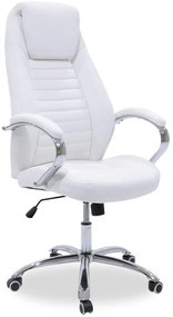 Καρέκλα γραφείου διευθυντή Sonar pu λευκό 61x57x120 εκ.