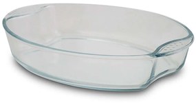 Πυρίμαχο Σκεύος Οβάλ Arizona 10-143-100 35x24,5x6,5cm 2,9lt Clear Nava Glass