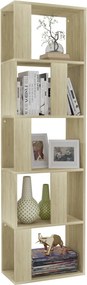 vidaXL Βιβλιοθήκη/Διαχωριστικό Sonoma Δρυς 45x24x159 εκ. Επεξ. Ξύλο