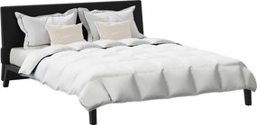 vidaXL Σετ Παπλωμάτων με μαξιλάρι 3 pcs Λευκό Φτέρος