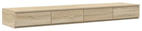 vidaXL Συρτάρια για κρεβάτι Σονομα Άλμα 135x36,5x16,5 εκ από επεξεργασμένο ξύλο