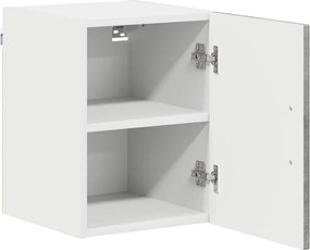 vidaXL Πάνελ πλυντηρίου πιάτων Kalmar 2 pcs Σκυρόδεμα Γκρι