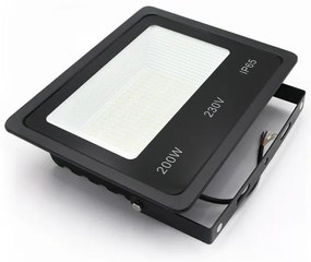 Adeleq Προβολέας LED-SMD 200W 230V 6200K IP65 Μαύρος 3-38020010