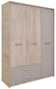 Ντουλάπα Kinder 3V2F Premium Δρύς - Άμμου