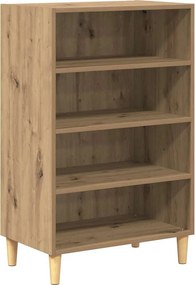 vidaXL Πλαϊνό γραφείο Artisan Oak 57 x 35 x 89.5 εκ Επεξεργασμένο ξύλο
