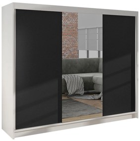 Ντουλάπα Derby I συρόμενη-Leuko-Mauro