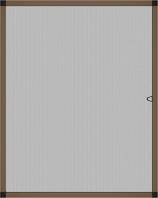 vidaXL Σκηνίδα Εντόμων Για Παράθυρα Καφέ 120 x 140 cm