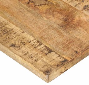 vidaXL Επιφάνεια Τραπεζιού 140x60x(2,5-2,7) εκ Ακατέργαστο Ξύλο Μάνγκο