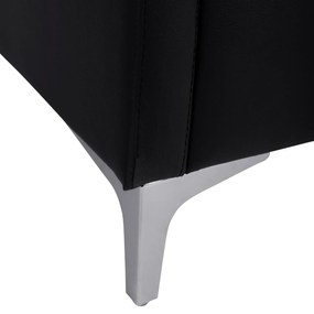 Πολυθρόνα NELLIE C3159.11 με PU Μαύρο 64x71x71Υ εκ. 64x71x71 εκ.