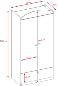 Ντουλάπα Babydreams Cartoon-Prasino-Fire Brigade