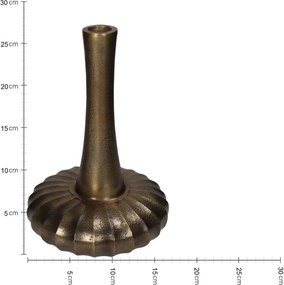 Βάζο ArteLibre Μπρονζέ Αλουμίνιο 20x20x26.5cm