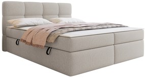 Κρεβάτι continental Beloit 117, 180x200, Ταπισερί,  Τάβλες για Κρεβάτι, 183x209x113cm,  Στρώμα