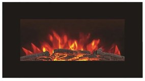 Ηλεκτρικό Τζάκι Επιτοίχιο 2000W Εφέ φλόγας HSW-4K200F Hitense-HSW-4K200F-Μαύρο HSW-4K200F