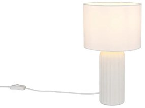 Φωτιστικό Επιτραπέζιο Reality Lighting -RL BLAIR R51811931 Λευκό Ματ (White Mat)