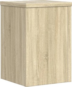 vidaXL Βάσεις Φυτών 2 Τεμ. Sonoma Δρυς 20x20x30 εκ. Επεξεργασμένο Ξύλο
