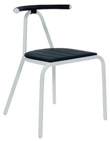663 Benson μεταλλική καρέκλα Σε πολλούς χρωματισμούς 53x44x73(44)cm Μεταλλικός σκελετός &amp; ξύλινη έδρα