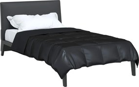 vidaXL Κουβέρτα ολόκληρου του χρόνου Μαύρο 155 x 220 cm