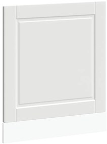 vidaXL Πίνακας πλυντηρίου πιάτων Porto Λευκό 60x1,5x67 εκ. Επεξ. Ξύλο