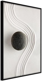 Αφίσα - Zen Garden - 20x30 - Μαύρο - Χωρίς πασπαρτού