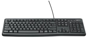 Πληκτρολόγιο Logitech K120 Μαύρο Ισπανικό Qwerty Qwerty US