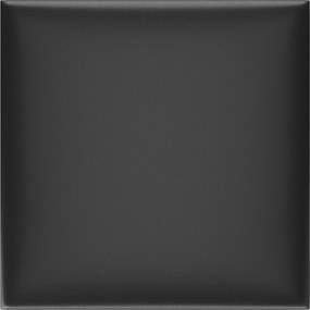 vidaXL Κεφαλάρι Τοίχου 12 pcs Μαύρο 30 x 30 cm ύφασμα