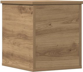 vidaXL Κουτί αποθήκευσης Artisan Oak 30 x 35 x 35 cm