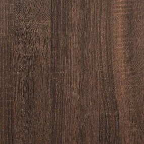 Συρταριέρα με Συρτάρια καφέ δρυς 71x35x65 εκ. Επεξ. Ξύλο - Καφέ