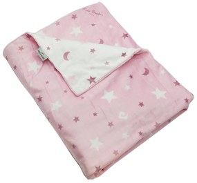 Κουβέρτα Fleece Κούνιας (110x140) Pierre Cardin Moon Pink