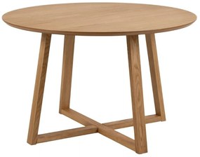 Τραπέζι Oakland 812, Δρυς, 75cm, 36 kg, Φυσικό ξύλο καπλαμά, Ινοσανίδες μέσης πυκνότητας, Ξύλο, Ξύλο: Δρυς | Epipla1.gr
