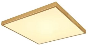Πλαφονιέρα Φωτιστικό Οροφής LED 30W Χρυσό Tibey 45x45cm 12382-30 Globo Lighting-12382-30-Χρυσό 12382-30