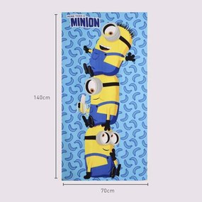 Πετσέτα θαλάσσης Minions 70 x 140 cm