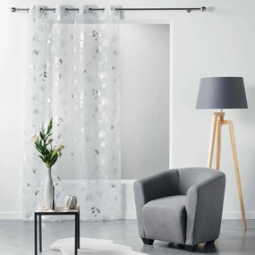 Κουρτίνα (140x240) Με Τρουκς L-C Bloomy Voilage Blanc 1626571