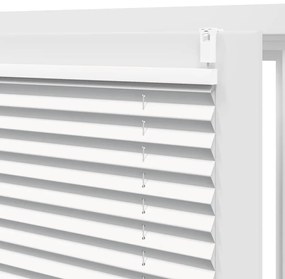 Πλισέ στόρι σκίασης 80x100cm Λευκό