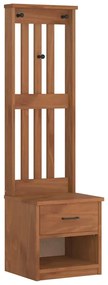 vidaXL Δέντρο χωλ "SANDNES" 45x40x159,5 εκ.Πεύκο μασίφ ξύλο