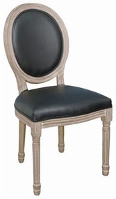 JAMESON Καρέκλα Decape/Pu Μαύρο 49x55x95cm Ε752,3P