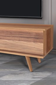 Έπιπλο Τηλεόρασης Καρυδί DABIDUL 130x35x18