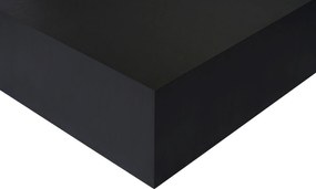Τραπεζάκι Σαλονιού Ξύλο Μαύρο CABIR 90x90x35
